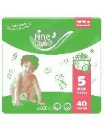Fine Baby Diaper Jumbo (5) 40*3 Pk