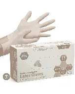 Latex Gloves Powder Free Large Size 100 P