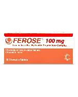 Ferose 100 Mg Tablet 30P 180 C