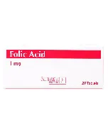 Folic-Acid 1 Mg Tablet 20P