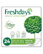 Fresh Days Female Napkins Regular Green 24*12 C