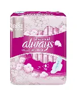 Always Female Napkins Diamond Large With Wings Sensetive Skin Full Care 24*8 C Pink