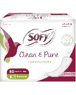 Sofy Female Napkins Daily Thin Panty Liner Unscented 80*5 C
