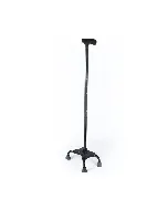 Aluminum Walking Folding Stick With 4 Legs And Led Light