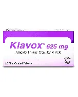 Klavox 625 Mg Tablet 20P 45 C
