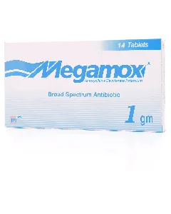 Megamox 1 Gm Tablet 14P