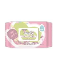 Babyjoy Wet Wipes Kids Sensitive Skin Unscented 48*18C Easy Open