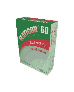 Flaticon Chewable Tablet Antiflatulent 60 Mg 30 P