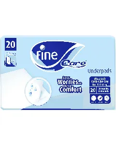 Fine Care Underpads 60*90 Cm 20*4 Pk