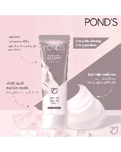 Ponds Serum Facial Wash Foam Bright Beauty 100 Gm