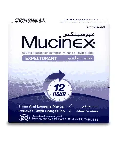 Mucinex 600 Mg Tablet 20P