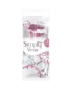 Gillette Venus3 Simply Disposable Razor 4P*6C