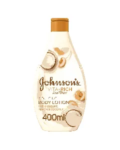 Johnson Vita-Rich Lotion Yogurt & Peach & Cocount 400 Ml