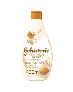 Johnson Vita-Rich Lotion Yogurt & Honey & Oats 400 Ml