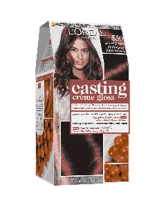 Loreal Hair Color Casting Creme Gloss No Ammonia Mahogany Light Brown 550
