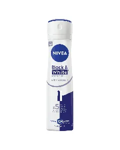 Nivea Deoderant Spray Women Black White Silky Smooth 150 Ml