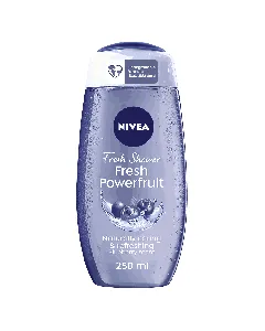 Nivea Shower Gel Fresh Power Fruit Raspberry 250 Ml