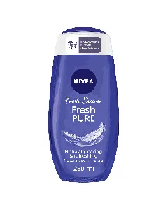 Nivea Fresh Pure Shower Gel Sea Minerals Aquatic Scent 250 Ml