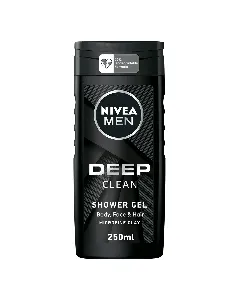 Nivea Shower Gel Men Deep Clean 250 Ml
