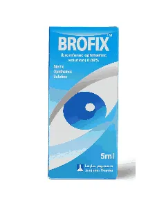 Brofix 0.09% Eye Drop 5 Ml