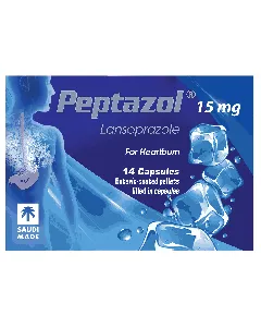 Peptazol 15 Mg Capsule 14P 128 C