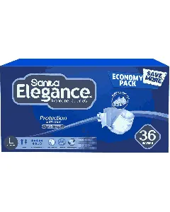 Sanita Elegance Adult Diaper Large Box 36 P