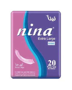 Nina Feminine Napkine Post Delivery Extra Large 20*10 C