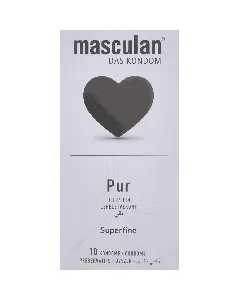 Masculan Condom Pur Superfine 10 P * 10 C
