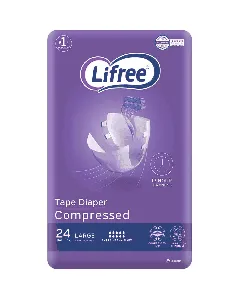Lifree Adult Diaper Jumbo Large 24*2 C