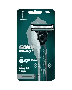 Gillette Mach3 Multi-Use Razor + 2 Blade