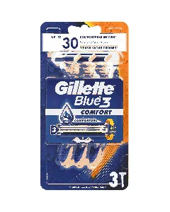 Gillette Blue3 Comfort Disposable Razor 3P*12C