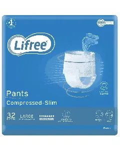 Lifree Adult Diaper Pants Mega Heavy Flow Large 32 *2 C