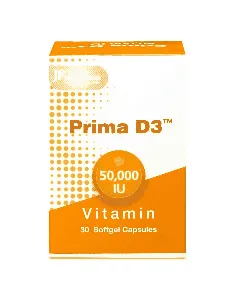 Jp Prima Vitamin D3 50000 Iu Capsule 30 P