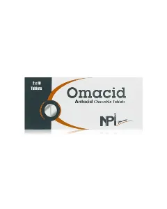 Omacid Antiacid Chewable Tablet 20P
