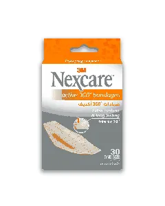 3M Nexcare Active 360 Bandages One Size 30 P 572-30Dp