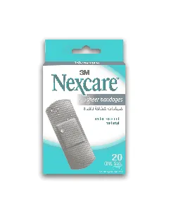 3M Nexcare Sheer Bandages One Size 20 P 656-20