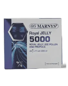 Marnys Royal Jelly 5000 Royal Jelly Bee Pollen Propolis Drink 11 Ml * 20 P