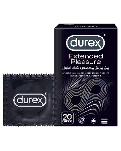 Durex Condom Extended Pleasure 20 P