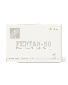 Fertab Clomiphene 50 Mg Tablet 10P