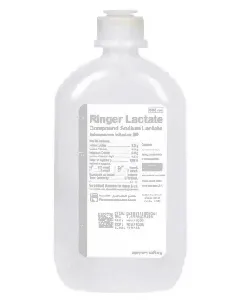 Ringers Lactated Injection Infusion Solution 500 Ml Razi