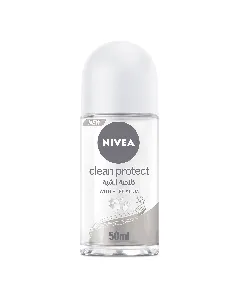 Nivea Deoderant Roll Women Clean Protect With Alum 50 Ml