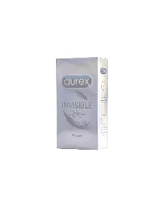 Durex Condom Invesible Extra Thin Extra Lubricated 12 P