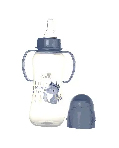 Baby Zone Feeding Plastic Bottle Moving Handle 240 Ml 8530