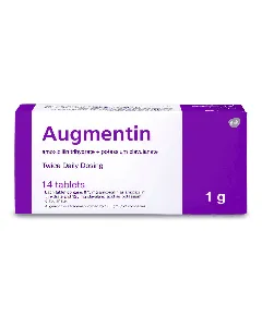 Augmentin 1 Gm Tablet 14P