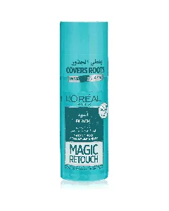 Loreal Hair Color Spray Magic Retouch Instant Root Concealer Black 75 Ml
