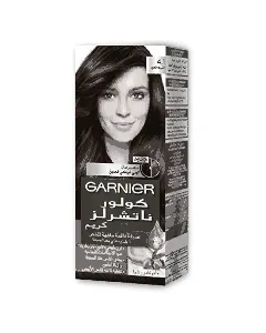 Garnier Hair Dye Color Naturals Deep Ashy Brown 4.1