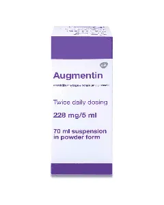 Augmentin 228 Mg/5Ml Suspension 70 Ml