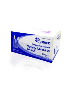 Caremed Pressure Activated Safety Lancet 100 P