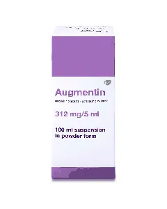 Augmentin 312 Mg /5Ml Suspension 100 Ml