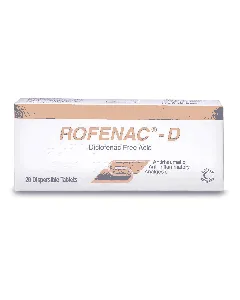 Rofenac D 50 Mg Dispersable Tablet 20P 180 C